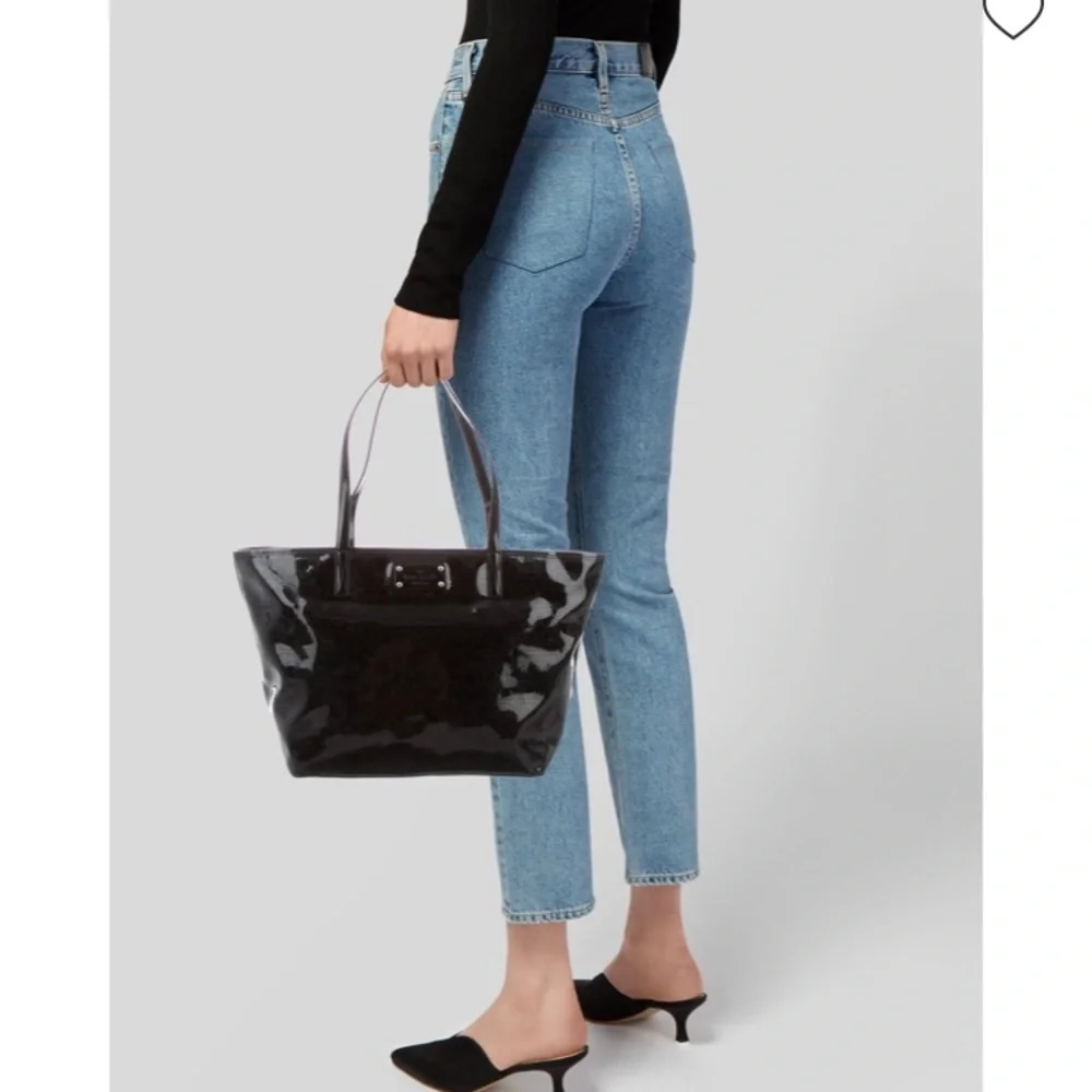 2fer Kate Spade Metro Spade Harmony Black Tote + Wallet (has tag $158 retail)